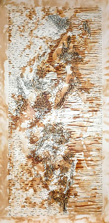 Alysn Midgelow-Marsden nz textile art, the rest is rust